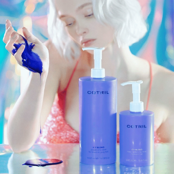 Icy Blond Purple Shampoo 1000ml - Imagen 3